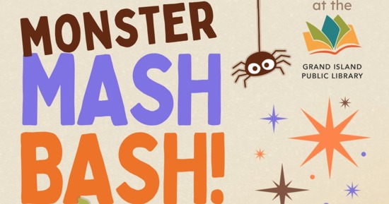 Grand Island Public Library to Host Monster Mash Bash for Families