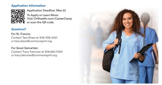 Students Explore Careers at CHI Health Summer Camp–Application deadline May 22